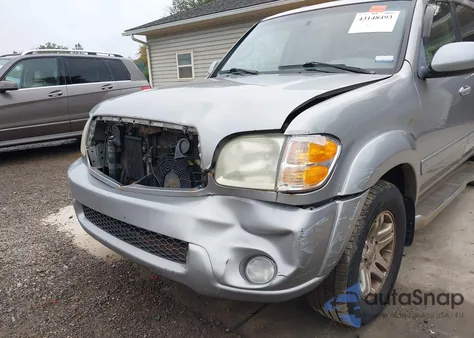 2003 Toyota Sequoia Sr5 V8 from USA, damaged, VIN 5TDBT44A23S190864